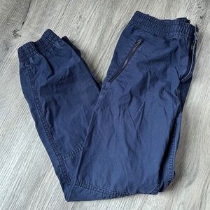 Ralph Lauren Polo Kids Jogger chino Pants Size Medium 10-12 navy blue